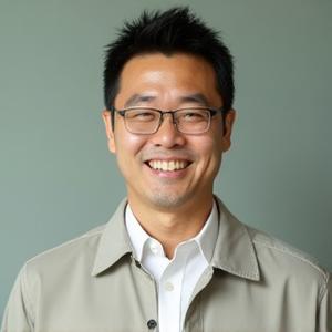 Kame クリーンのオーナー、田中一郎の顔写真